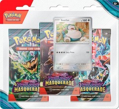 Pokemon SV6 Twilight Masquerade 3-Pack Blister - Snorlax